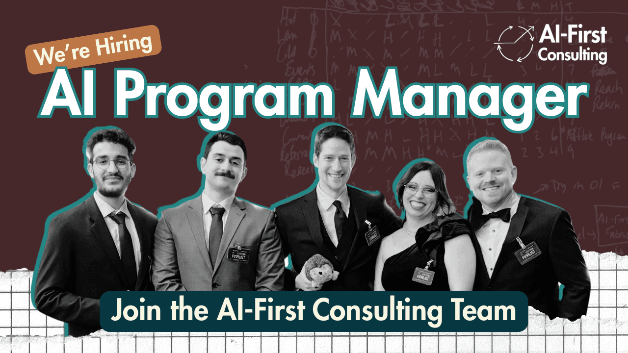We're Hiring: AI Program Manager